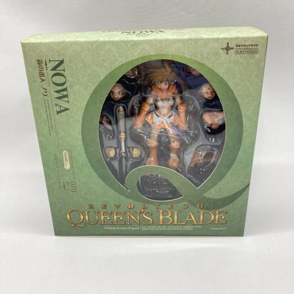 クイーンズブレイド　リボルテック　ジャンク品 中古】海洋堂 リボルテック クイーンズブレイド No.010 森の番人ノワ