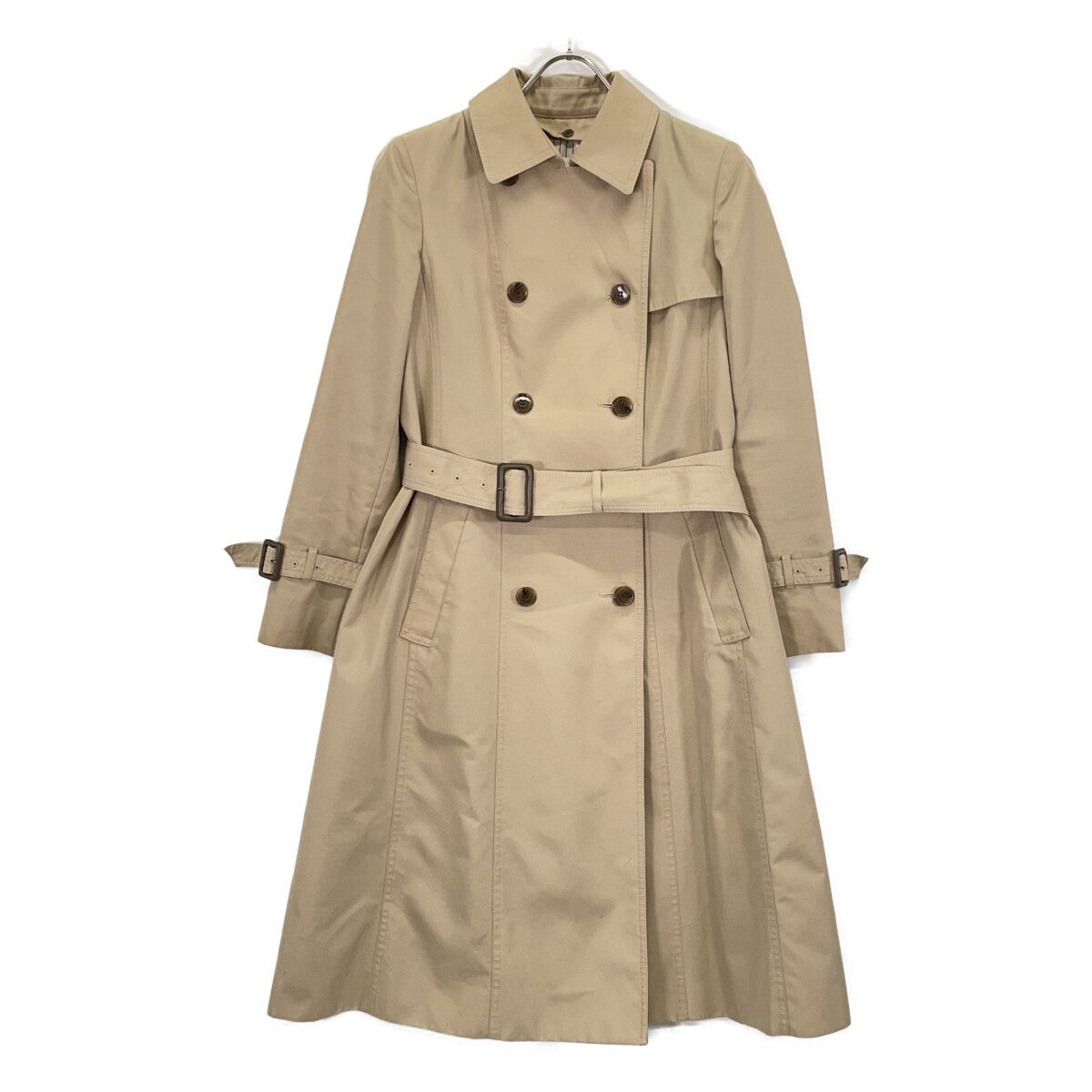 ANAYI ベージュ ロングコート　サイズ38 ANAYI アナイ ﾍﾞｰｼﾞｭ ﾗｲﾅｰ付き ﾄﾚﾝﾁｺｰﾄ 38 - メルカリ
