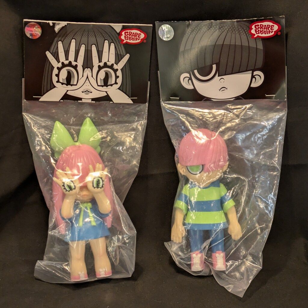 GRAPE BRAIN にぎるちゃん&のりくん 台湾限定 - メルカリ