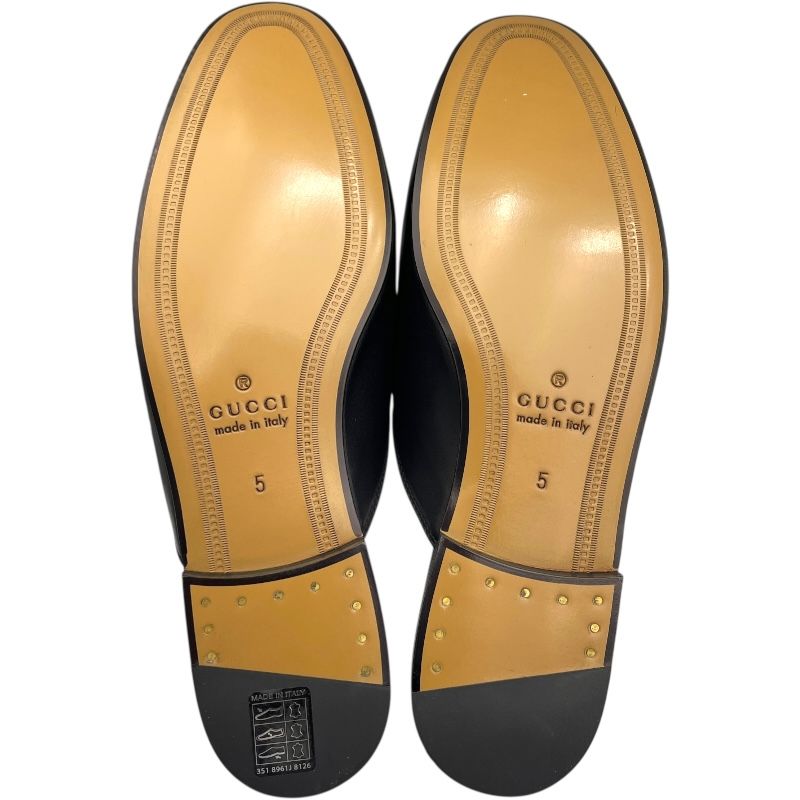 グッチ GUCCI プリンセスタウン ホースビットミュール 426219 ブラック