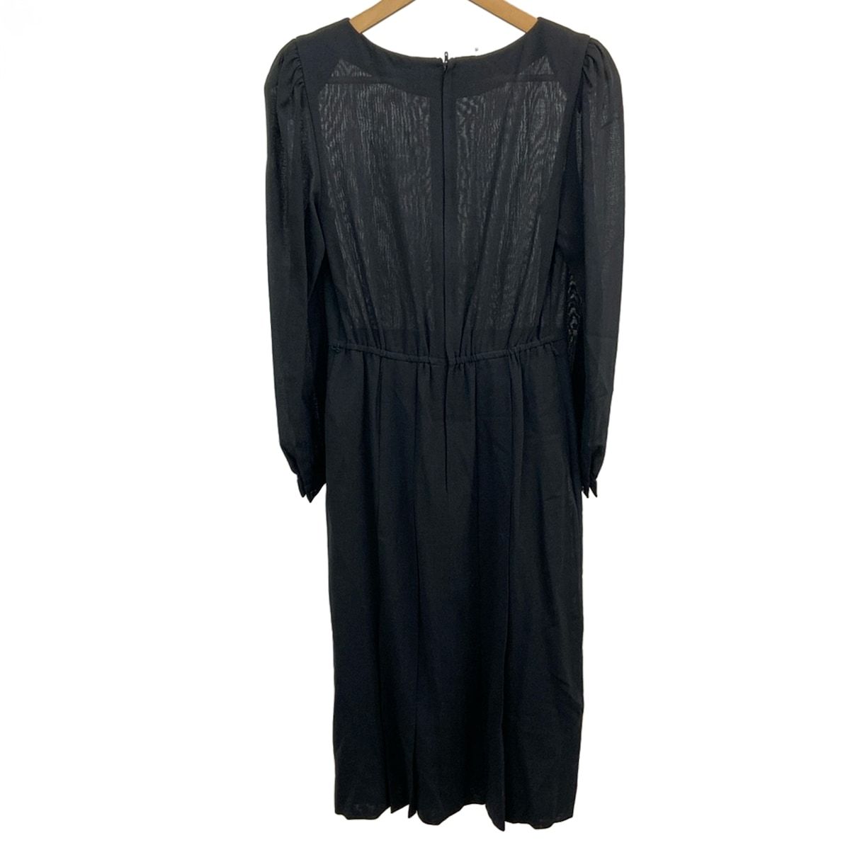 JUN ASHIDA(ジュンアシダ) ワンピース レディース美品 - 黒 長袖