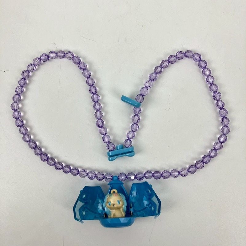 ジュエルペット 2009年製 サファイア サフィー ジュエルチャーム ネックレス