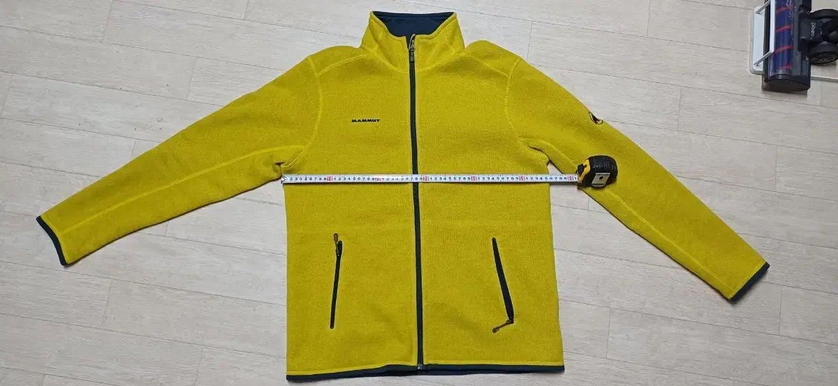 マムート フリース ジャケット 黄色 L