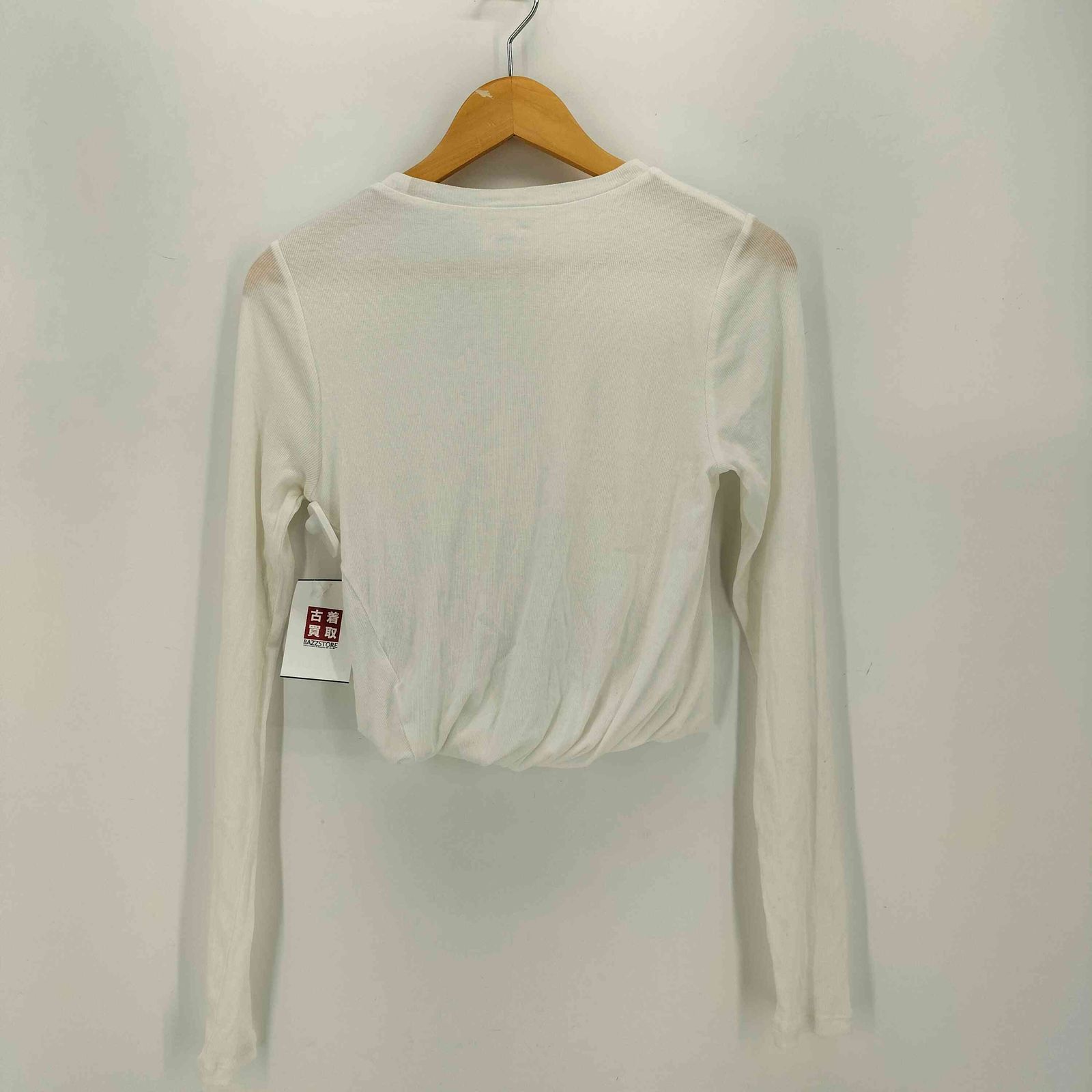 ミースロエ MIESROHE 25SS ツイスト長袖トップス クロップド