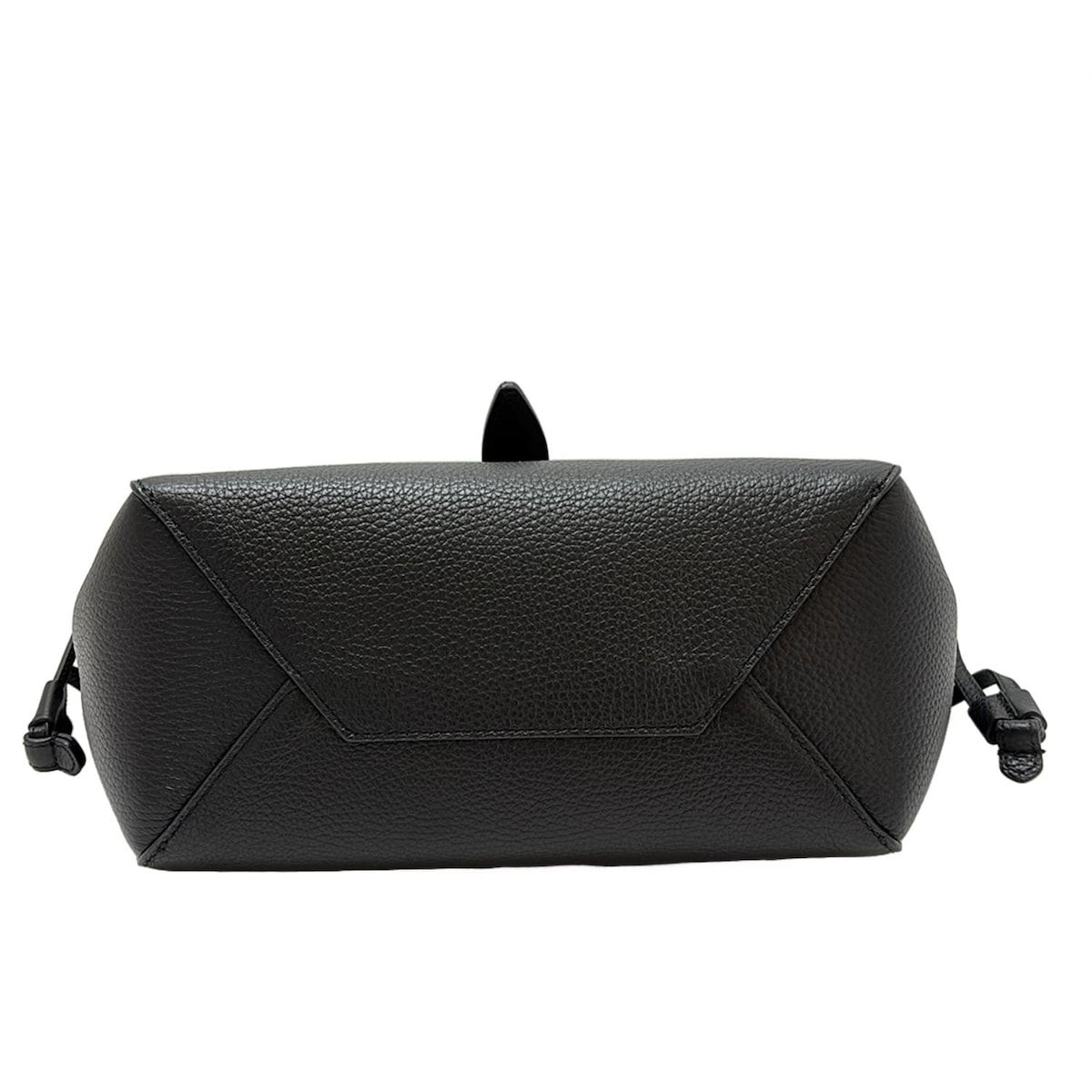 FURLA(フルラ) ハンドバッグ美品 ネット 黒 レザー - メルカリ 