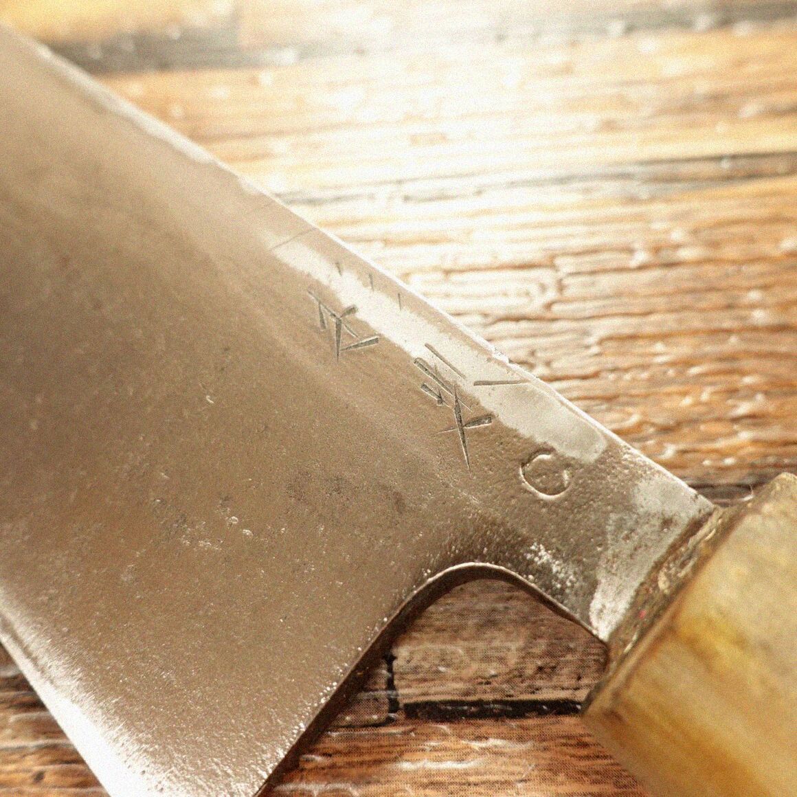 杉本 出刃包丁 研ぎ済 水牛柄 杉本 C 丁寧使用品 150mm - メルカリ