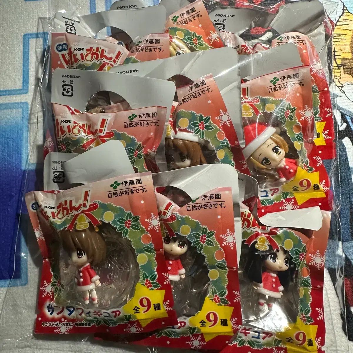 在庫処分)けいおん！ サンタ フィギュア 未開封 9種 まとめ - メルカリ