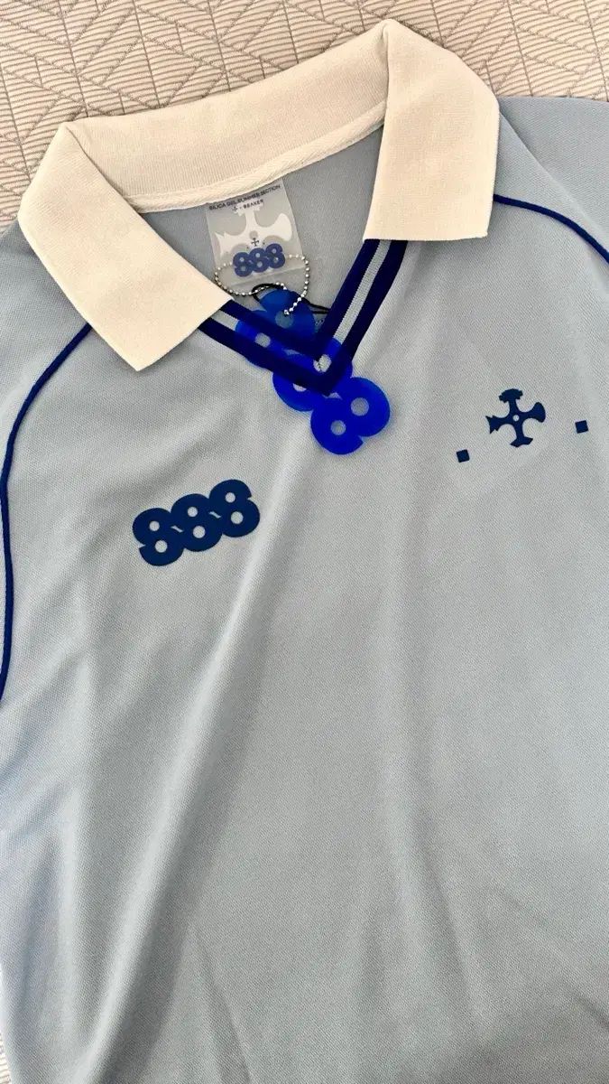 シリカゲル x BEAKER SSS スポーティー ジャージ トップス ライト ブルー M