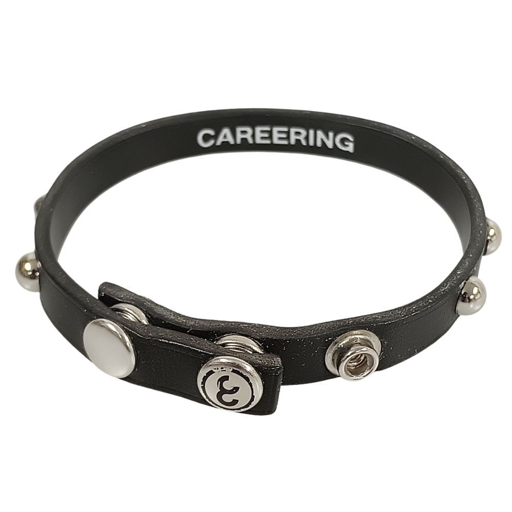 CAREERING キャリアリング #HF003 藤原ヒロシ スタッズ レザー