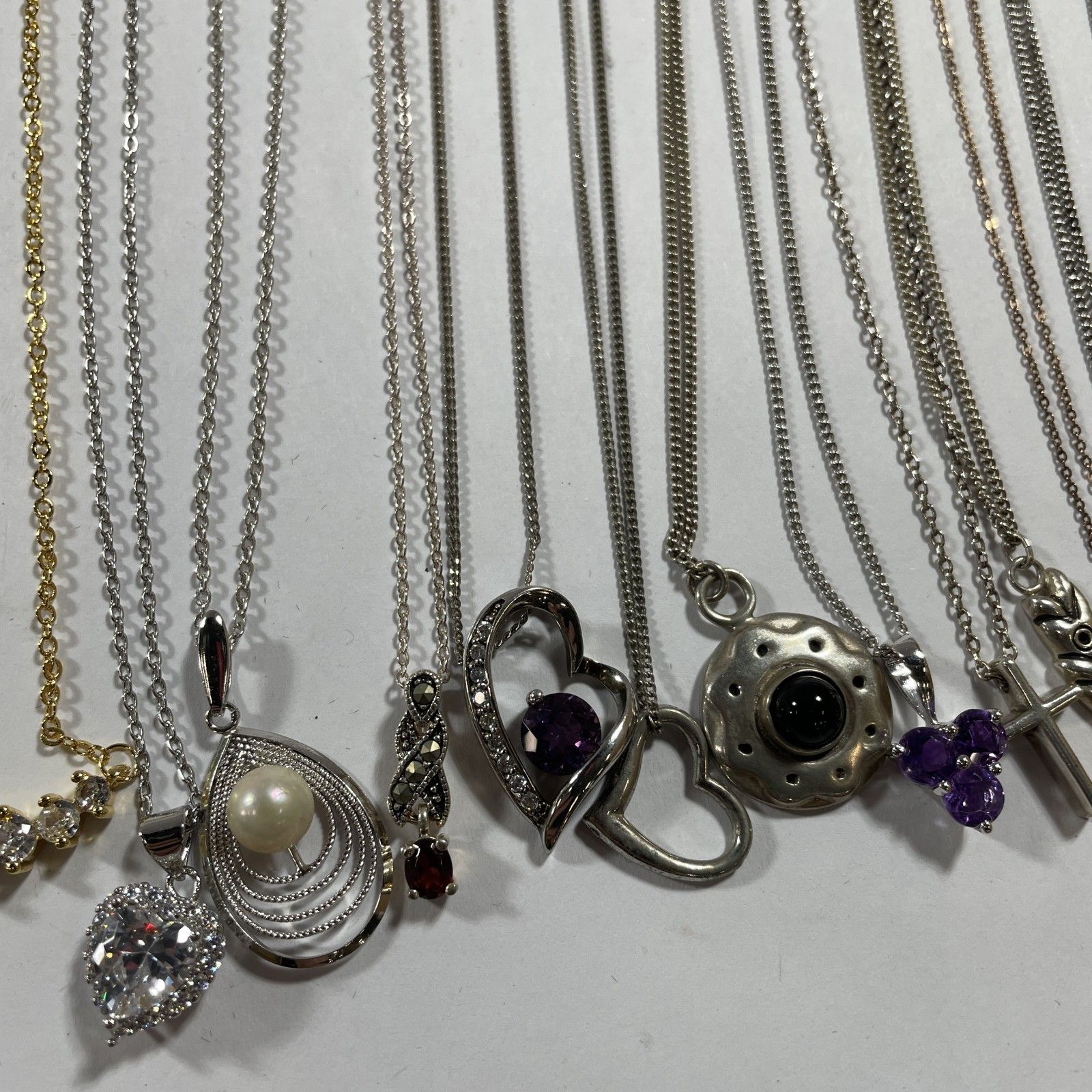 ☆ シルバーアクセサリー シルバーネックレス アソート 32本 まとめ