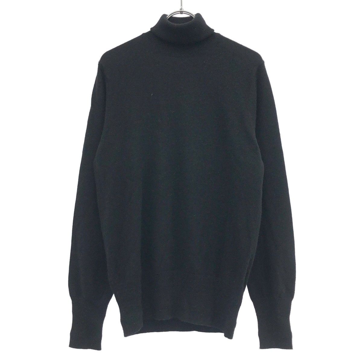 美品HYKE ハイク タートルネックニット ハイネック ブラック ウール100% HYKE（ハイク）の「＜HYKE（ハイク）＞タートルネック ニット