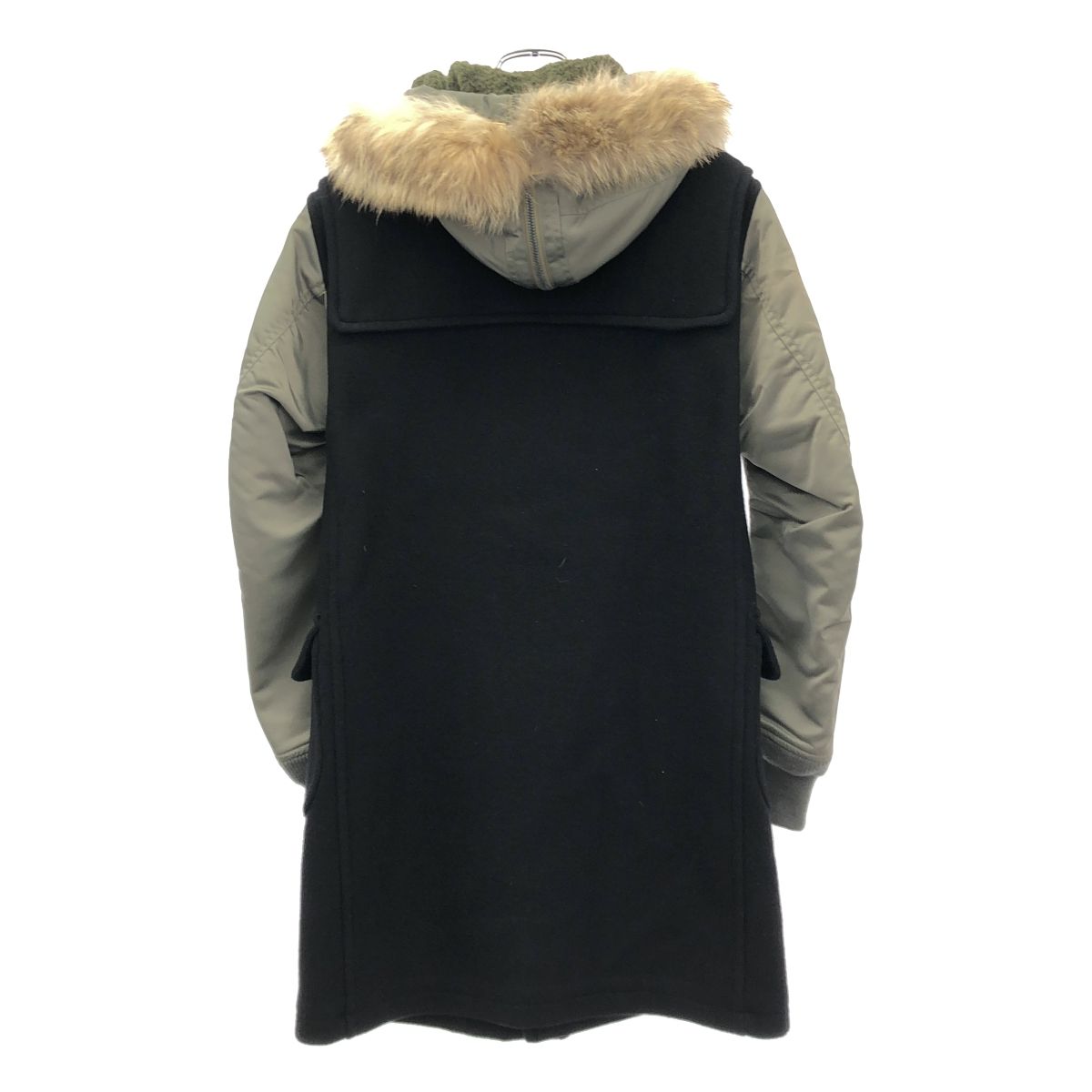 SCYE サイ 13AW ウールカシミヤメルトン×ナイロンダッフルコート 1113 