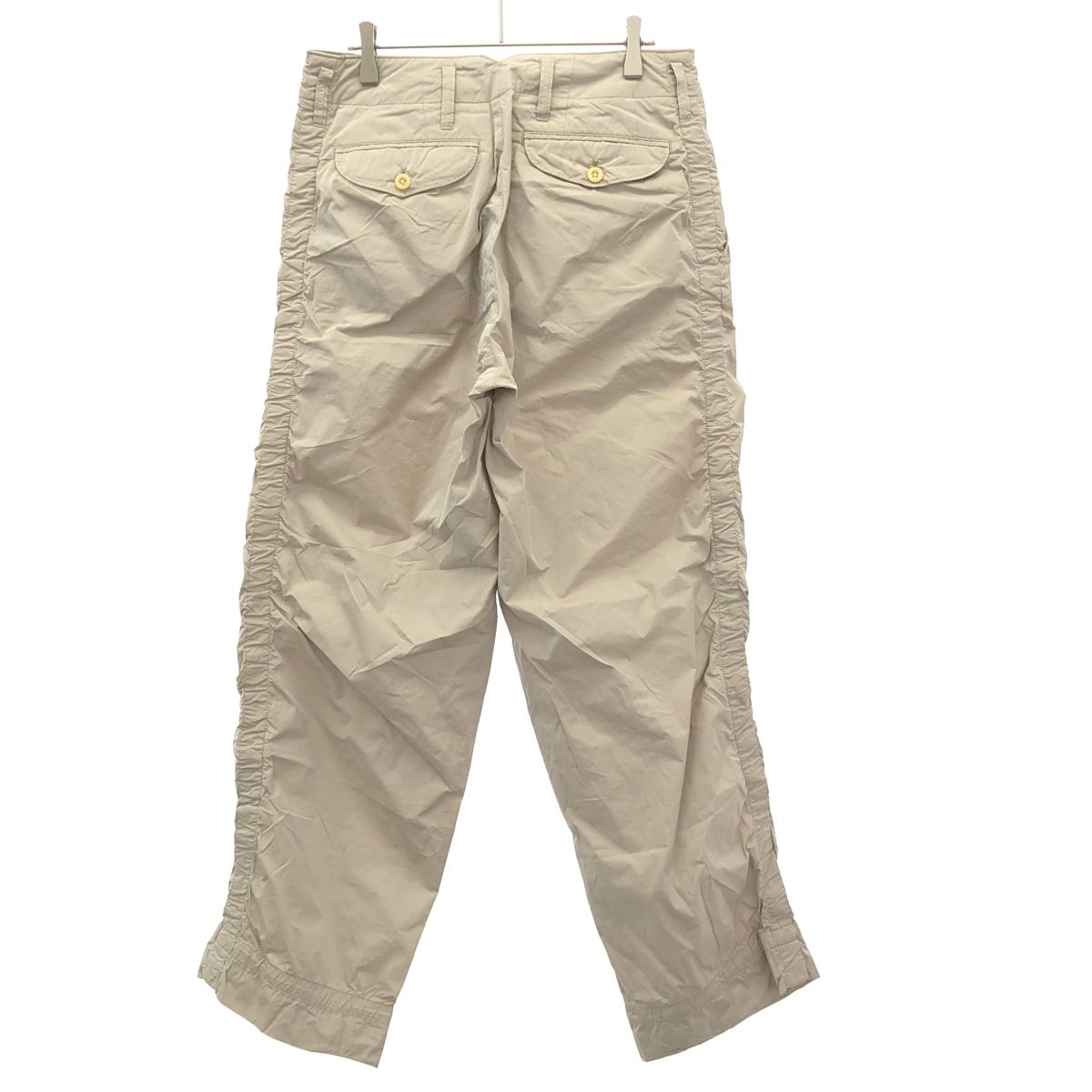 きいち　kolor BEACON パッカリング　パンツ　ベージュ 中古・古着通販】kolor/BEACON (カラービーコン) パッカリングパンツ