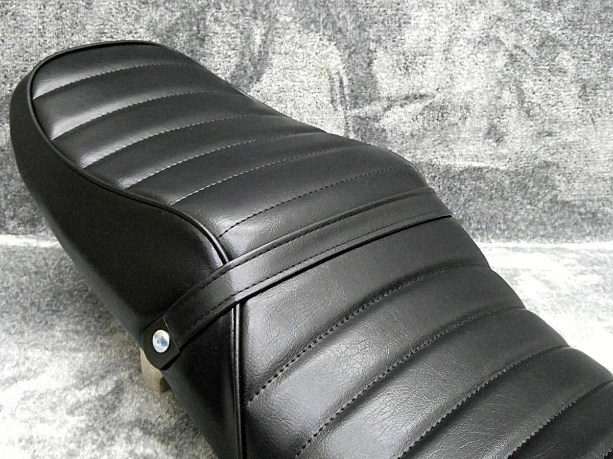 バリオス2 黒皮 タックロールシート /ブラックBLACK黒 後期ZR250B