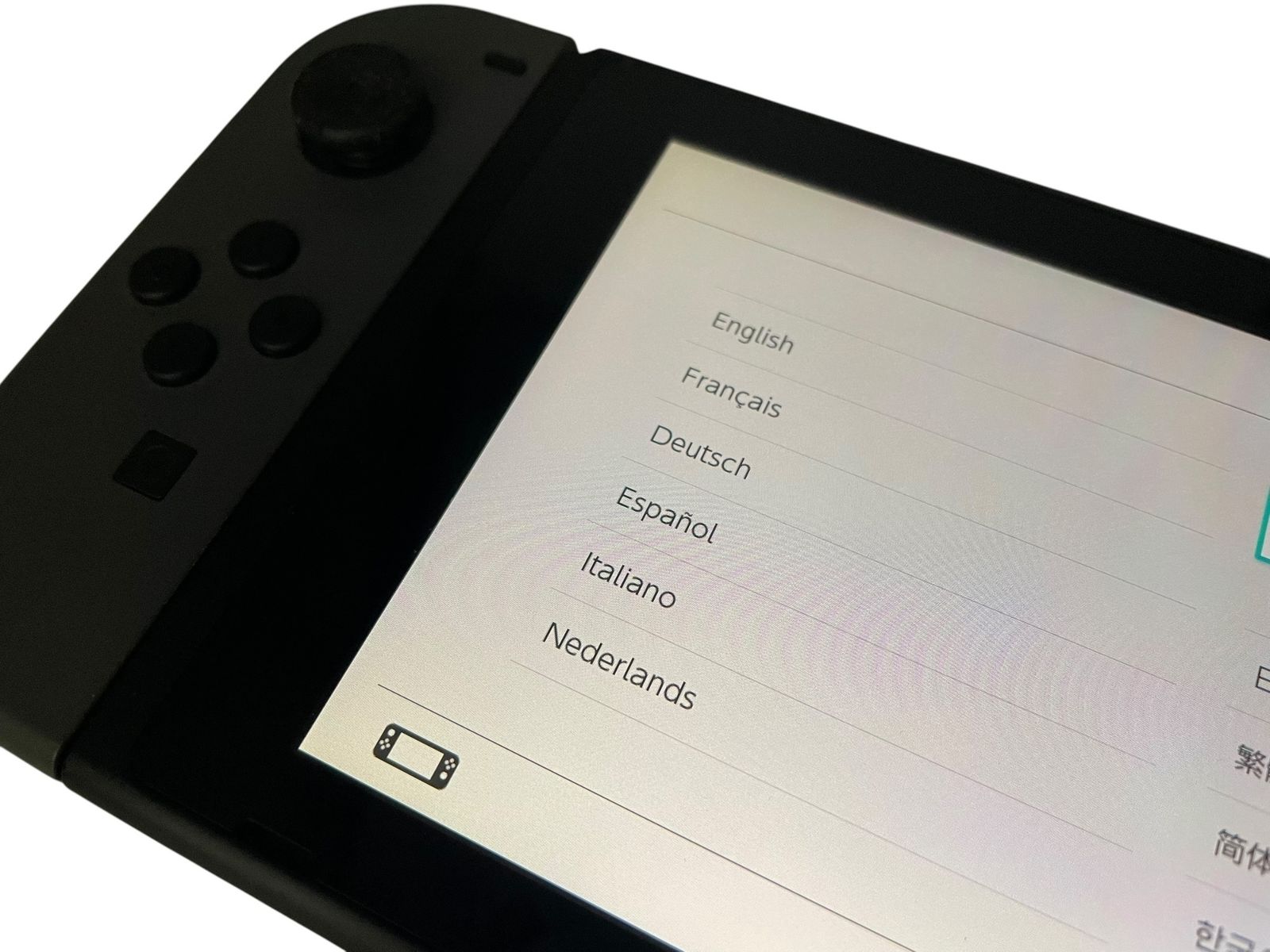 □Nintendo Switch 本体 HAC-001 グレー 初期型 ドック Joy-Con左右