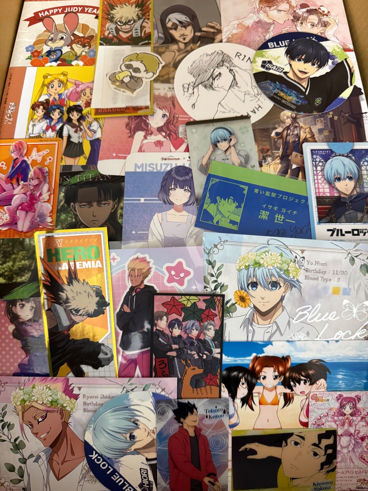 紙類 アニメ ゲーム まとめ売り 大量 コースター ポストカード