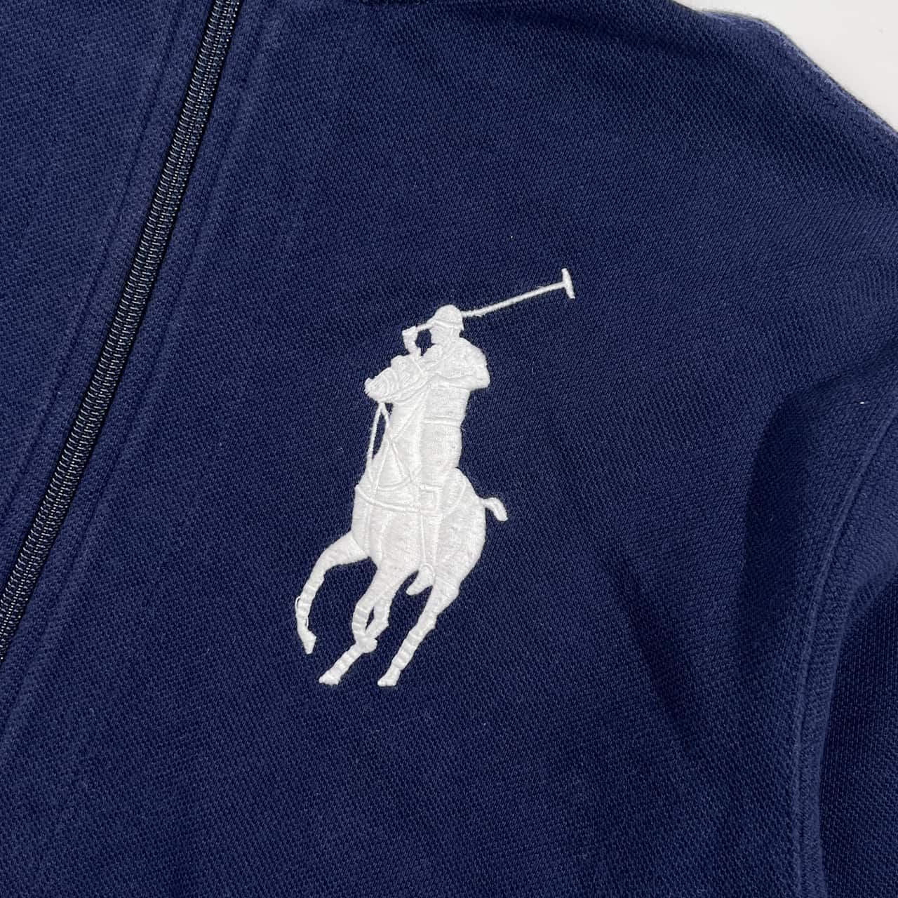 90s POLO by Ralph Lauren ラルフローレン ビッグポニー 鹿の子風