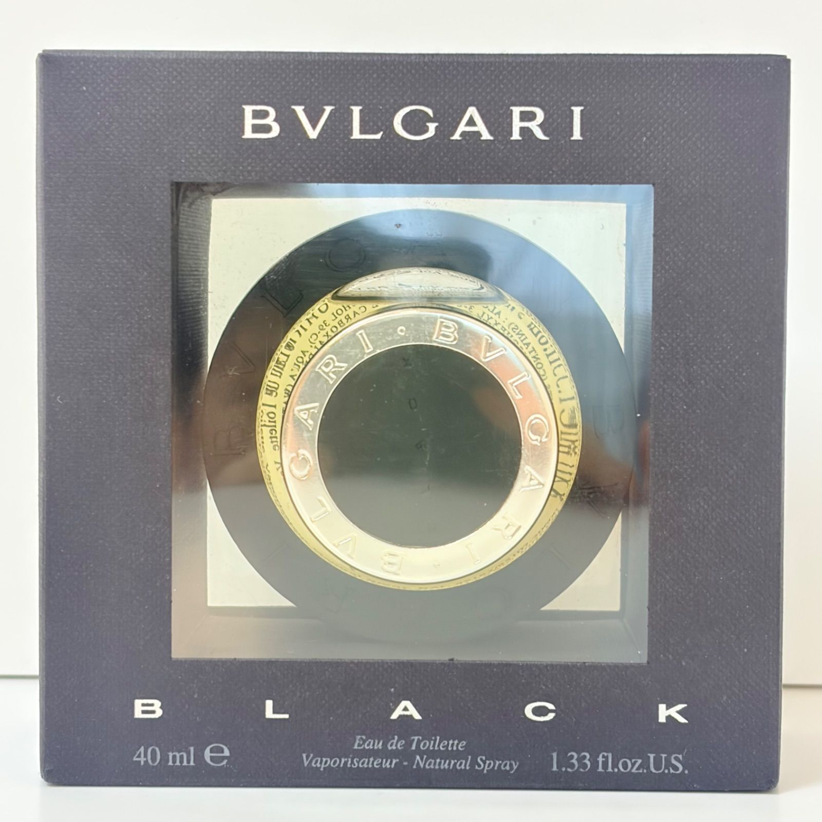 廃盤 新品未使用 BVLGARI BLACK eau de toilette ブルガリ ブラック