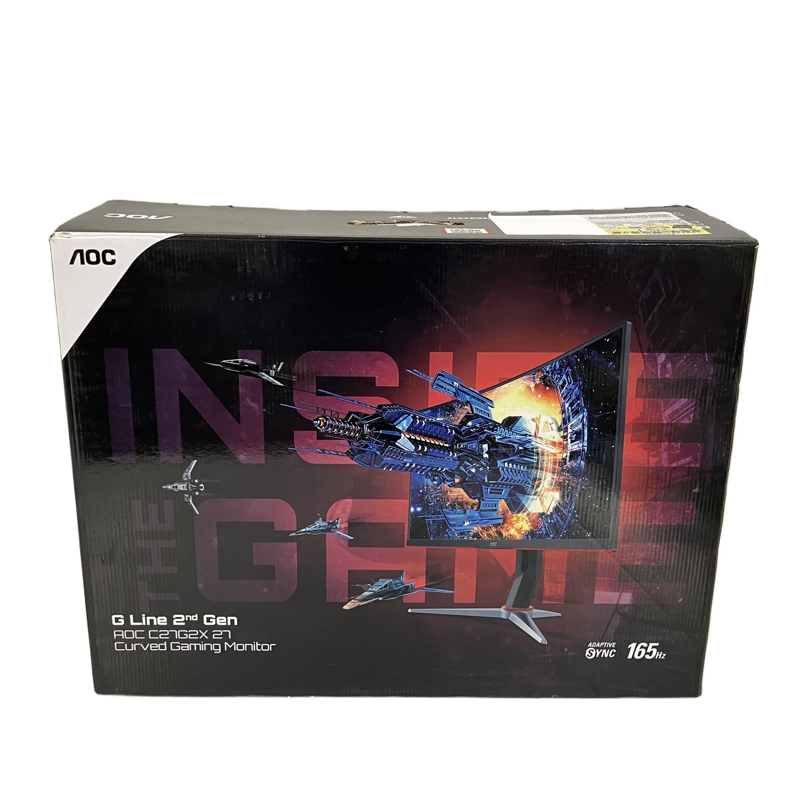 AOC C27G2X 湾曲ゲーミングモニター ディスプレイ 27インチ 2021年製