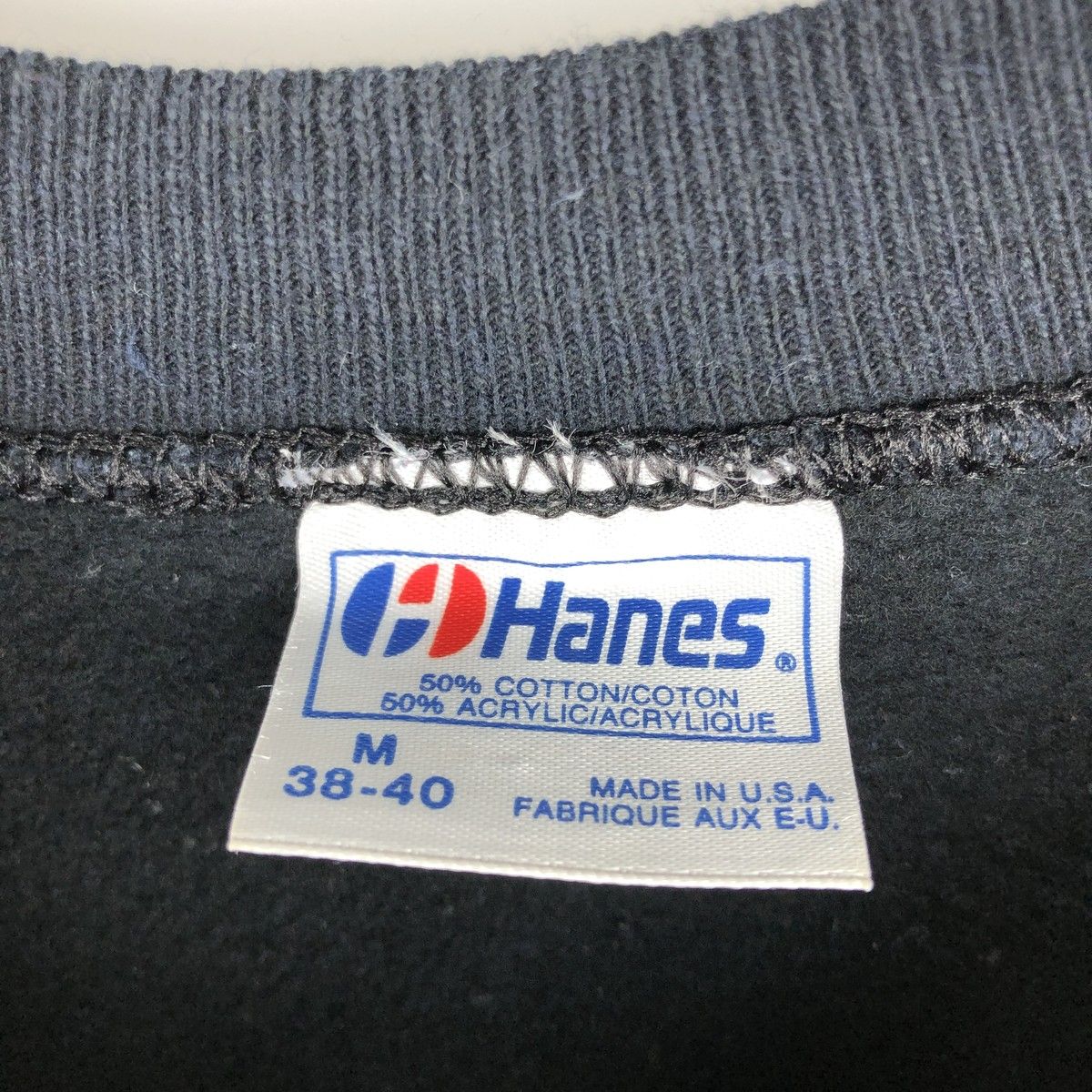 古着 80年代 ヘインズ Hanes 青タグ カレッジスウェットシャツ
