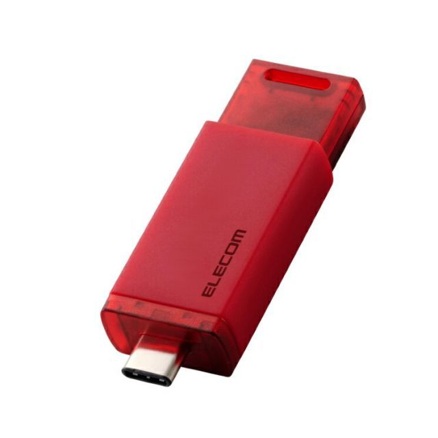 エレコム SSD 500GB USB3.2 Gen2 ポータブル レッド - メルカリ