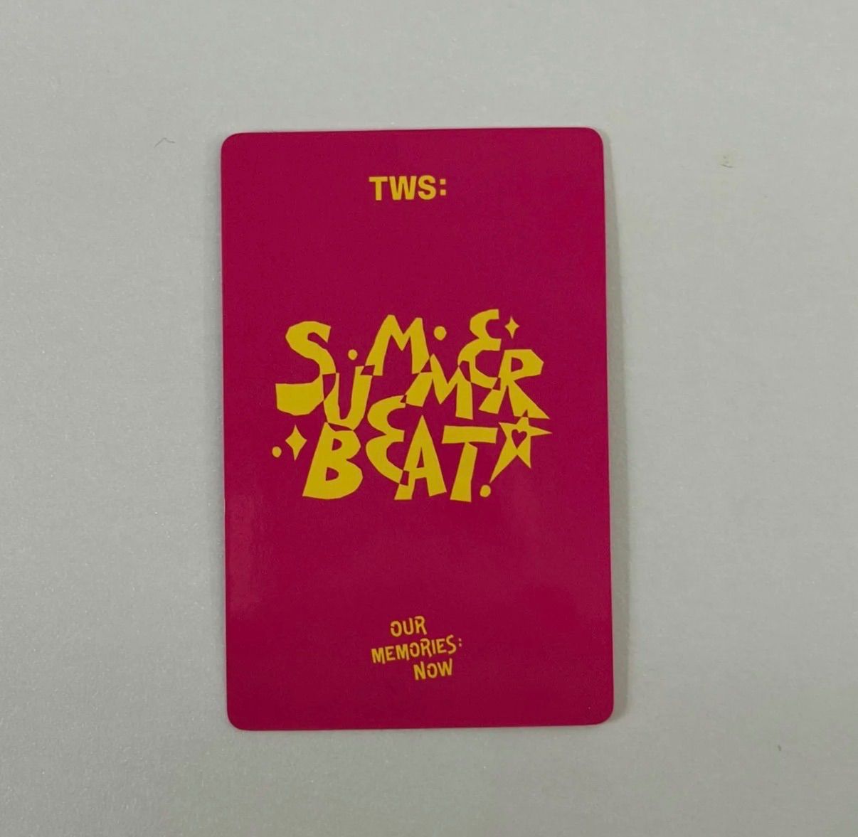 TWS yzy 中華ヨントン 2.0 Summerbeat トレカ シニュ - メルカリ