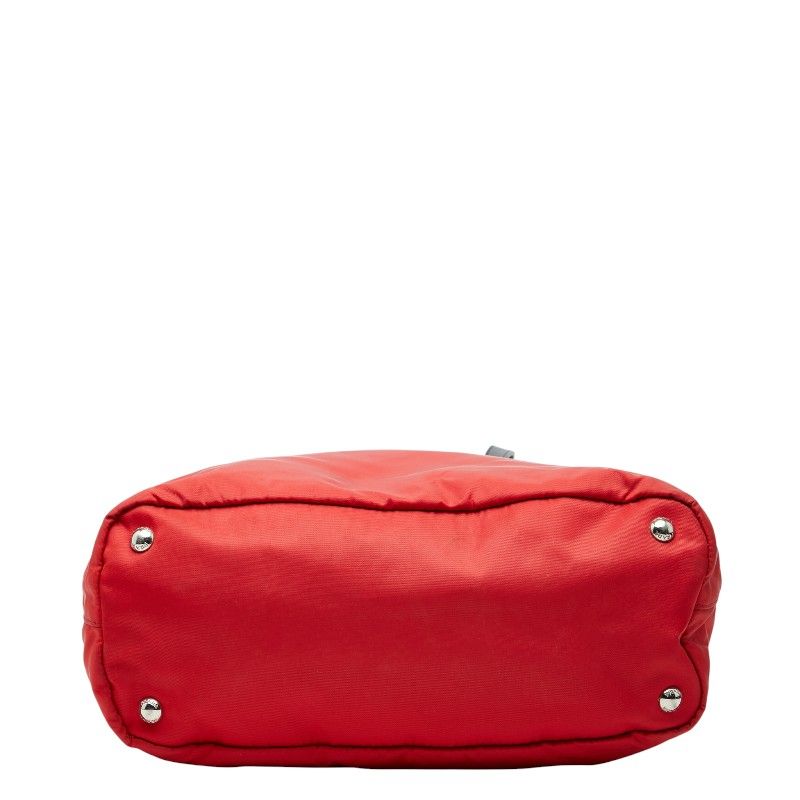 プラダ 三角ロゴプレート テスート トートバッグ ショルダーバッグ