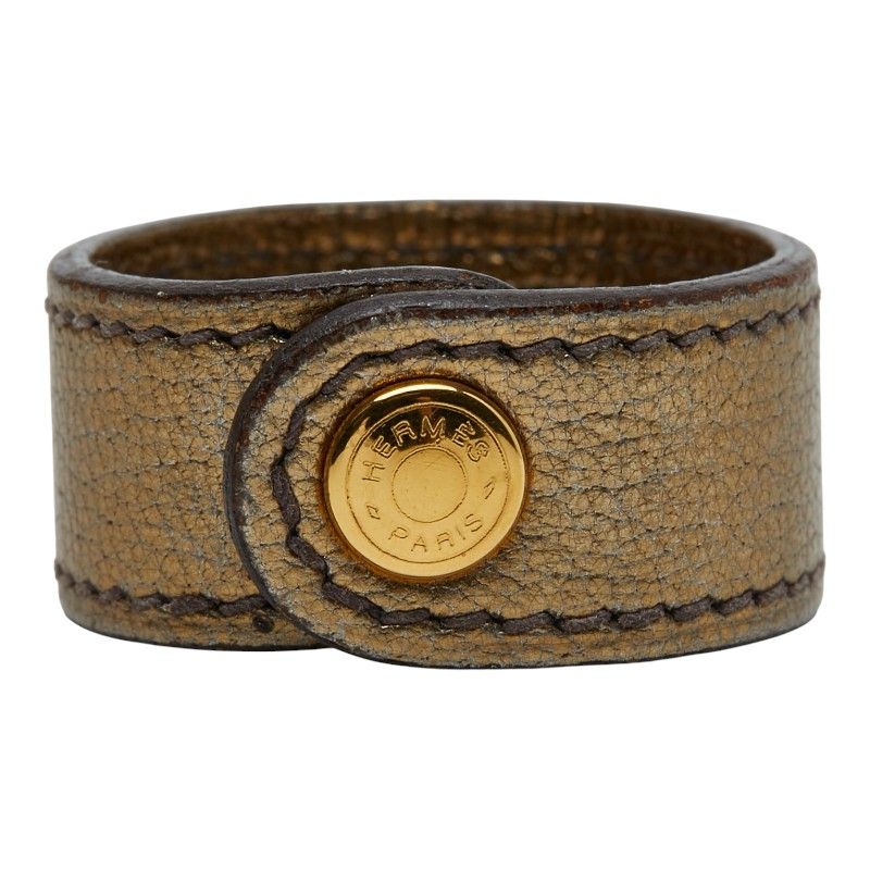 エルメス ノマド グローブホルダー 手袋ホルダー ゴールド レザー