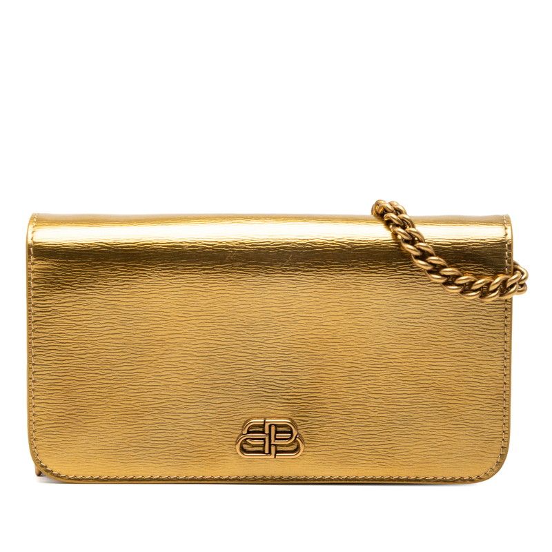 バレンシアガ BBロゴ チェーンショルダーバッグ クロスボディバッグ