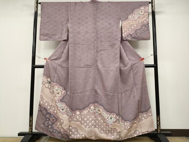 平和屋着物●訪問着　辻が花　総絞り　正絹　逸品　CABC2329ut 平和屋着物○訪問着 辻が花 総絞り 正絹 逸品 CABC2329ut - メルカリ