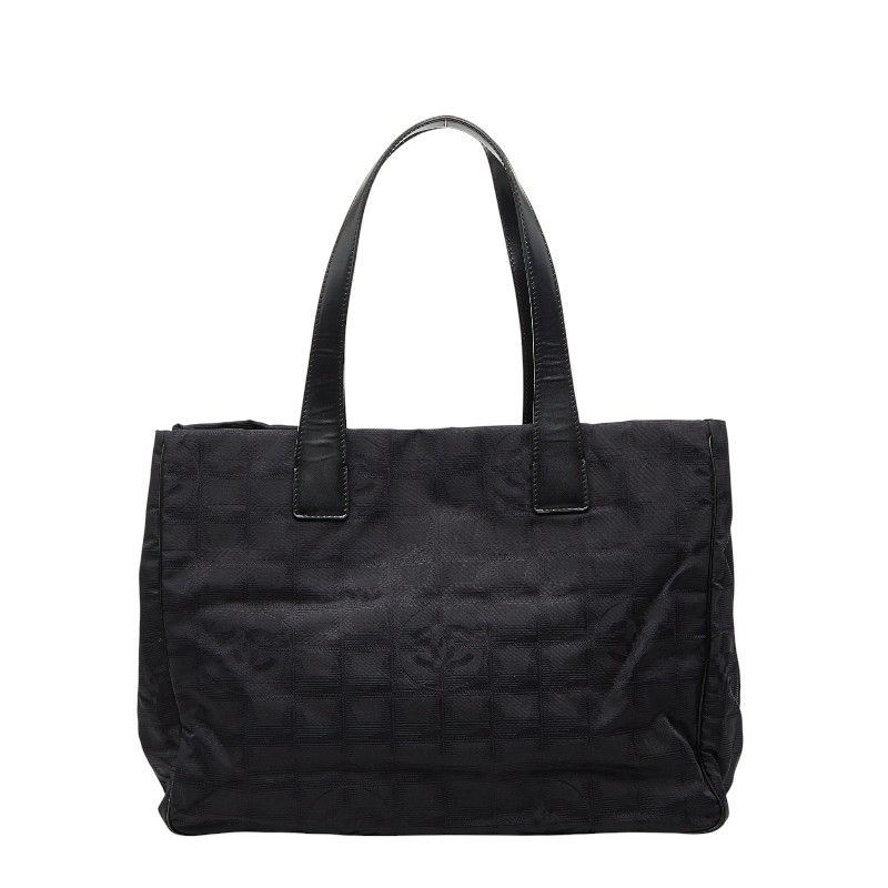 シャネル ニュートラベルライン トートバッグ ハンドバッグ ブラック  