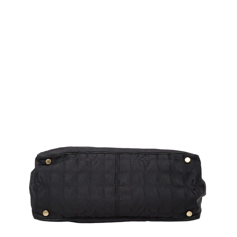 シャネル ニュートラベルライン トートバッグ ハンドバッグ ブラック