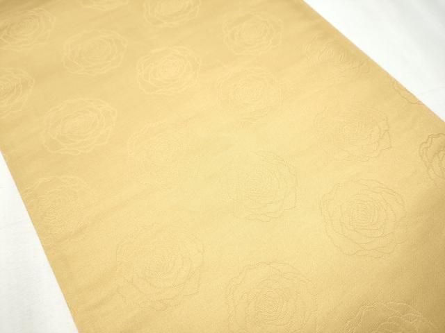 平和屋着物○西陣 織姫ささき謹製 染色作家 草野一騎 六通柄袋帯 更紗