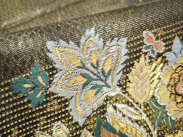 専用帯4796 4702 二点セット ●染織作家 草野一騎 高級 正絹 全通袋帯 帯4796 ○染織作家 草野一騎 高級 正絹 全通 袋帯