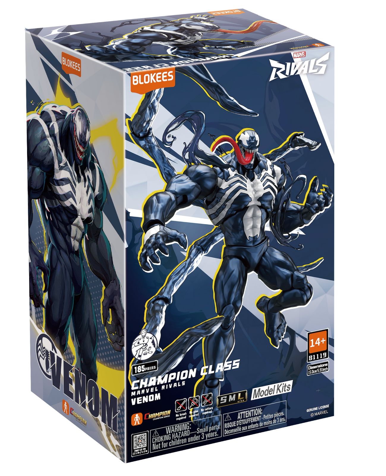 正品】BLOKEES プラモデル フィギュア Marvel Rivals-Champion class