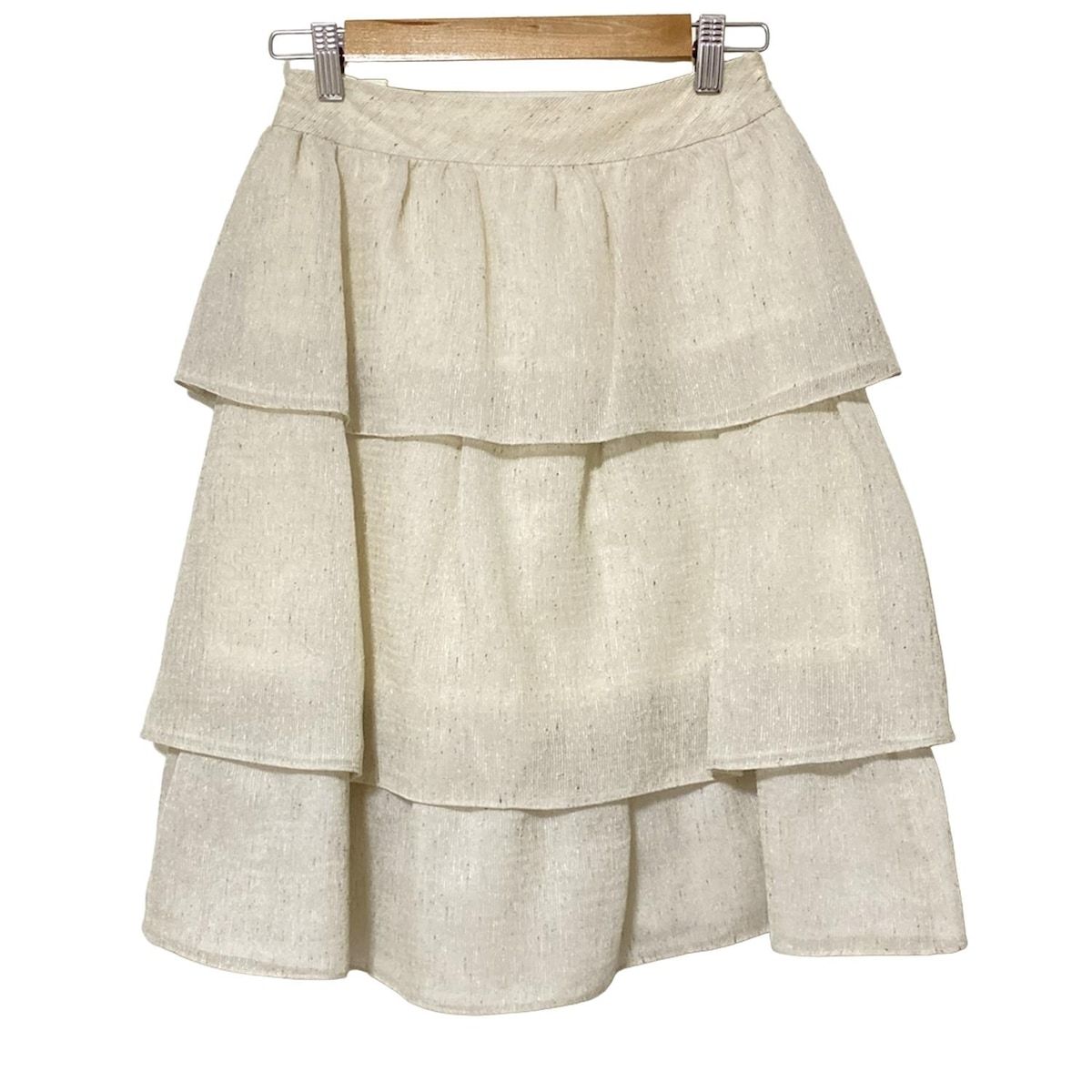 Rene ルネ　スカート　38サイズ Rene(ルネ) スカート サイズ38 M レディース美品 - 黒 ひざ丈 - メルカリ