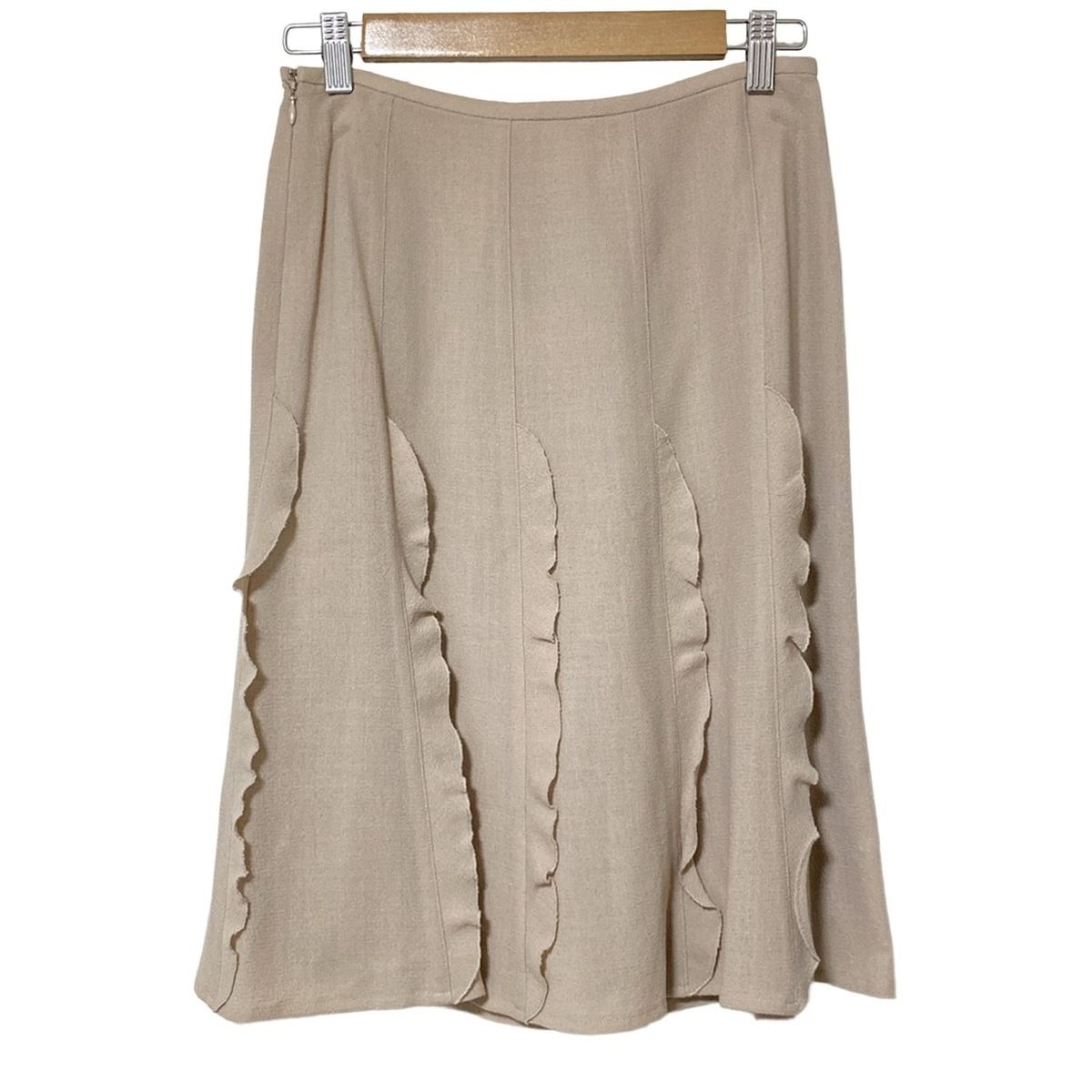 Rene ルネ　スカート　38サイズ 楽天市場】【中古】ルネ Rene ロゴ刺繍 フレアスカート 38 ブラック