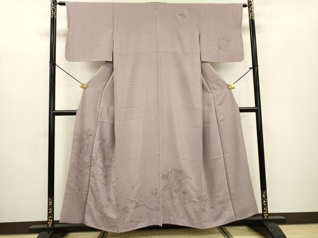 平和屋着物▽中国三大刺繍 スワトウ刺繍 汕頭刺繍 総刺繍 訪問着