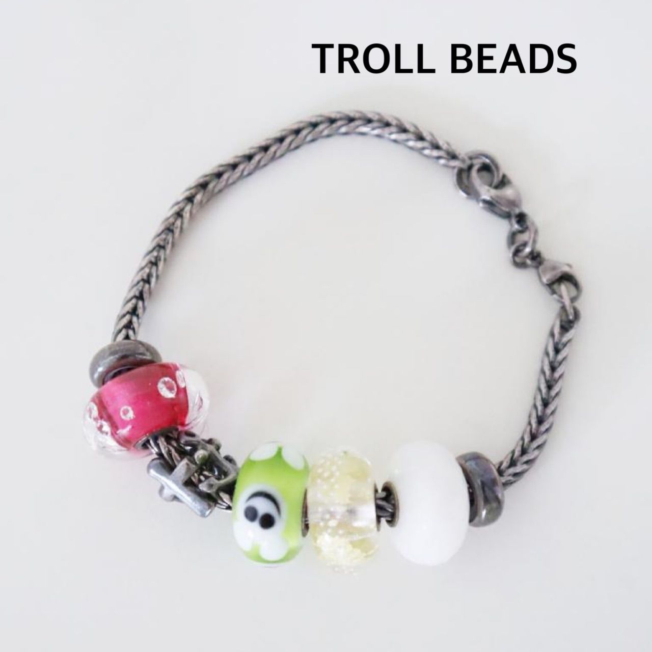 ☆TROLL BEADS トロールビーズ LAA刻印 トロールビーズブレスレット 