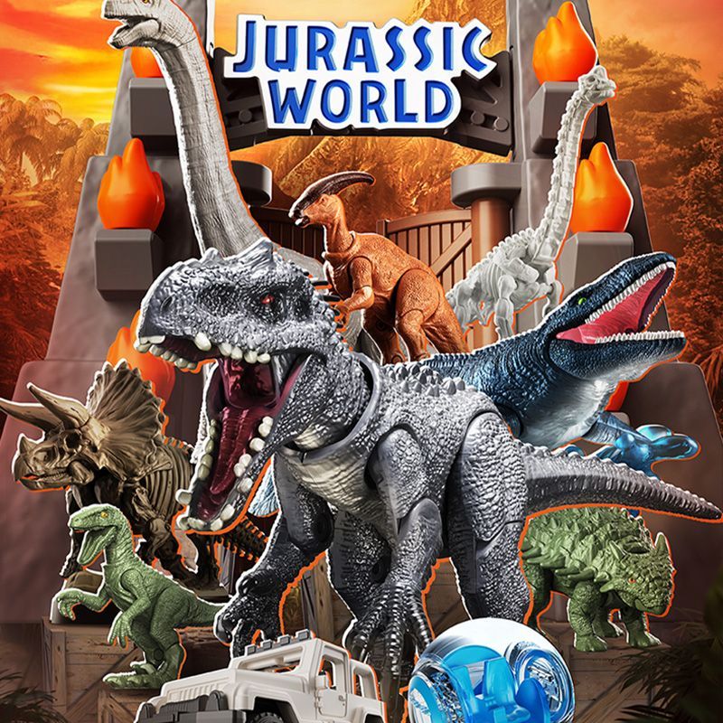 布鲁可/blokees ジュラシックワールド 第1弾 &第2弾 12個入り）正規品BLOKEES プラモデル フィギュア Blokees（ブロキーズ