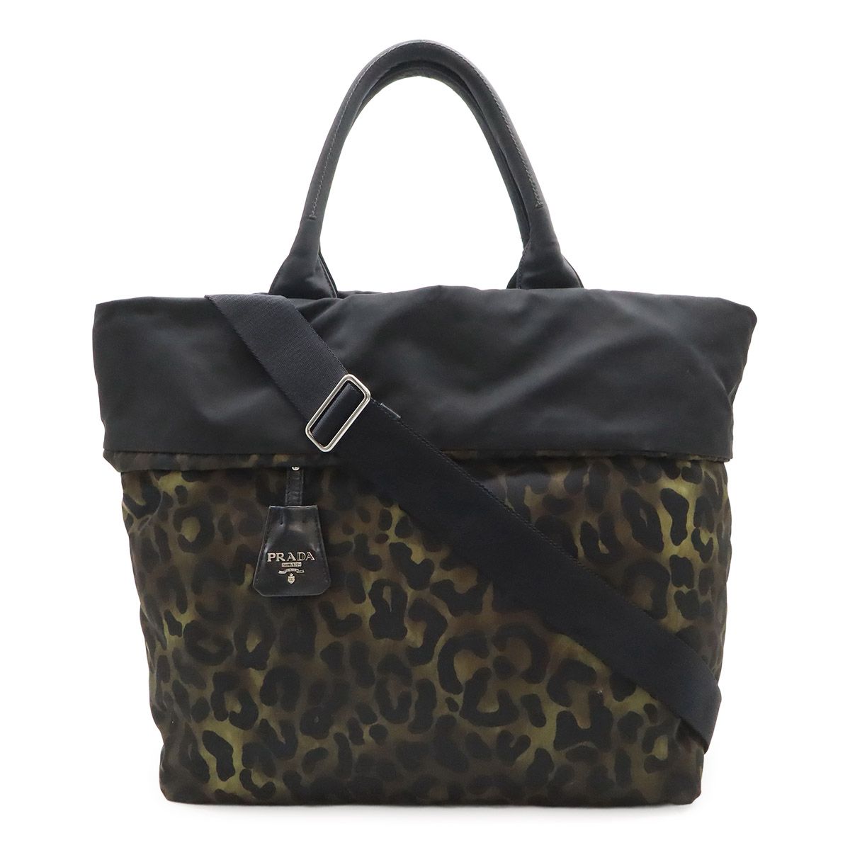 PRADA プラダ トートバッグ 2WAY ショルダーバッグ リバーシブル 