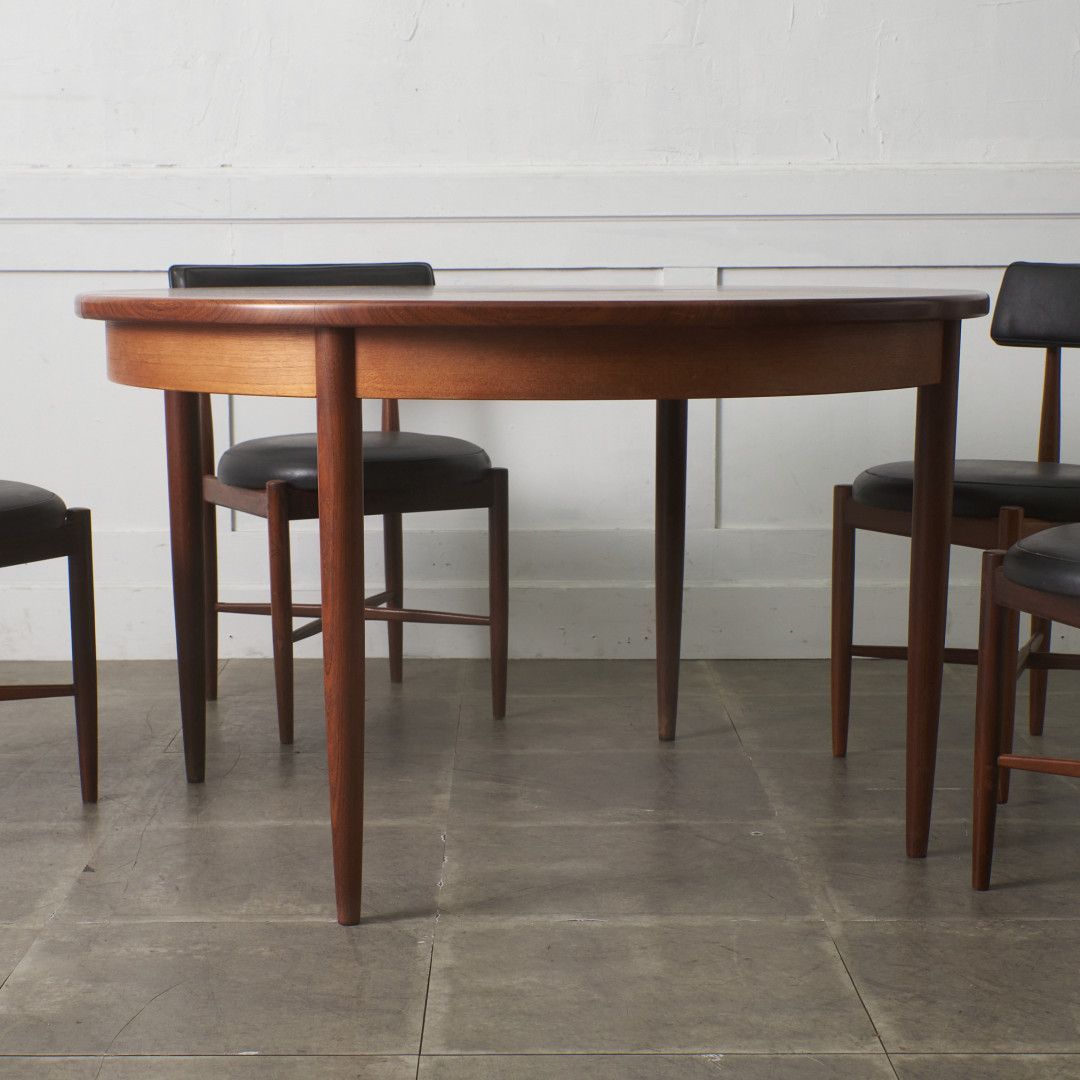 G-PLAN エクステンション ラウンドテーブル 拡張 チーク ジープラン