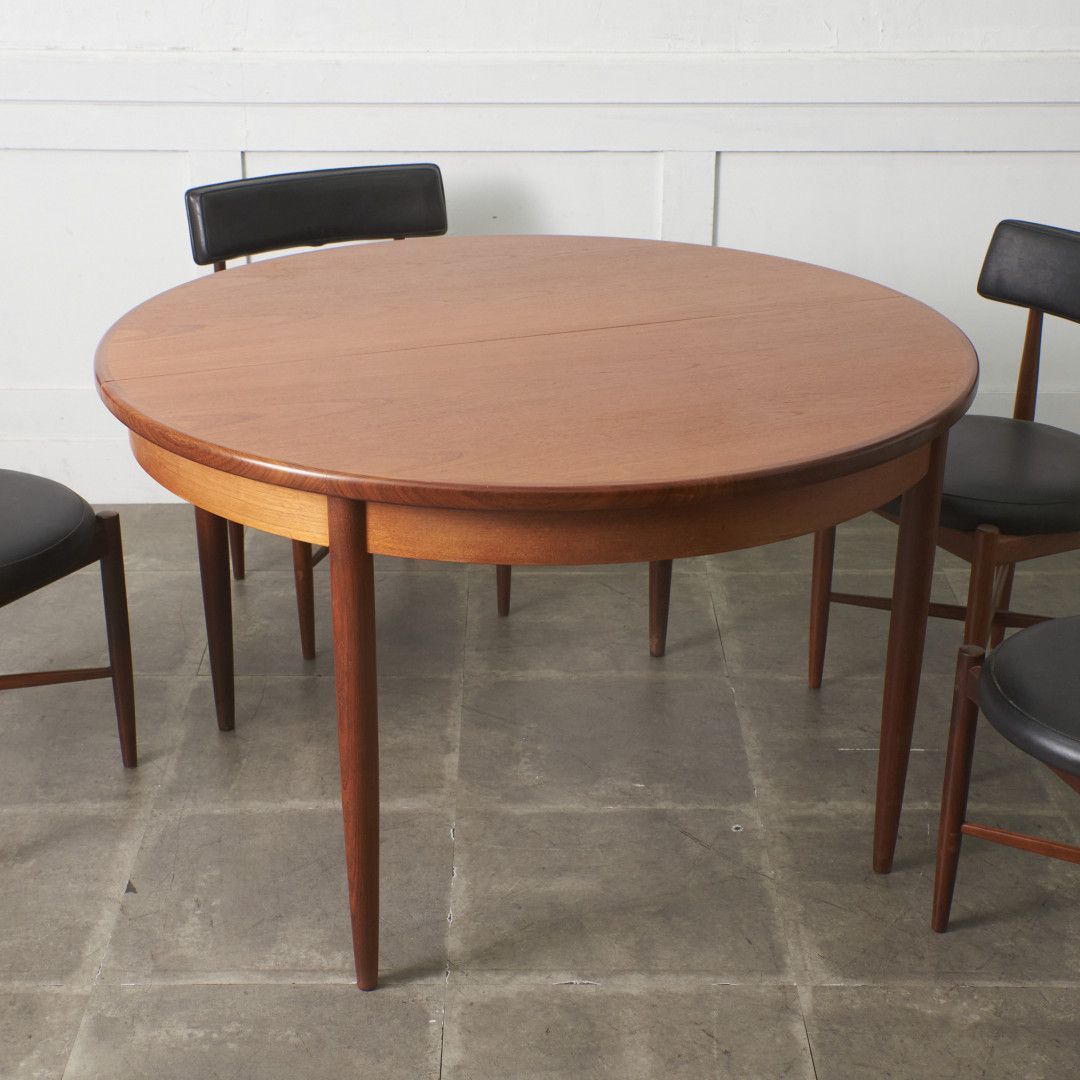 G-PLAN エクステンション ラウンドテーブル 拡張 チーク ジープラン