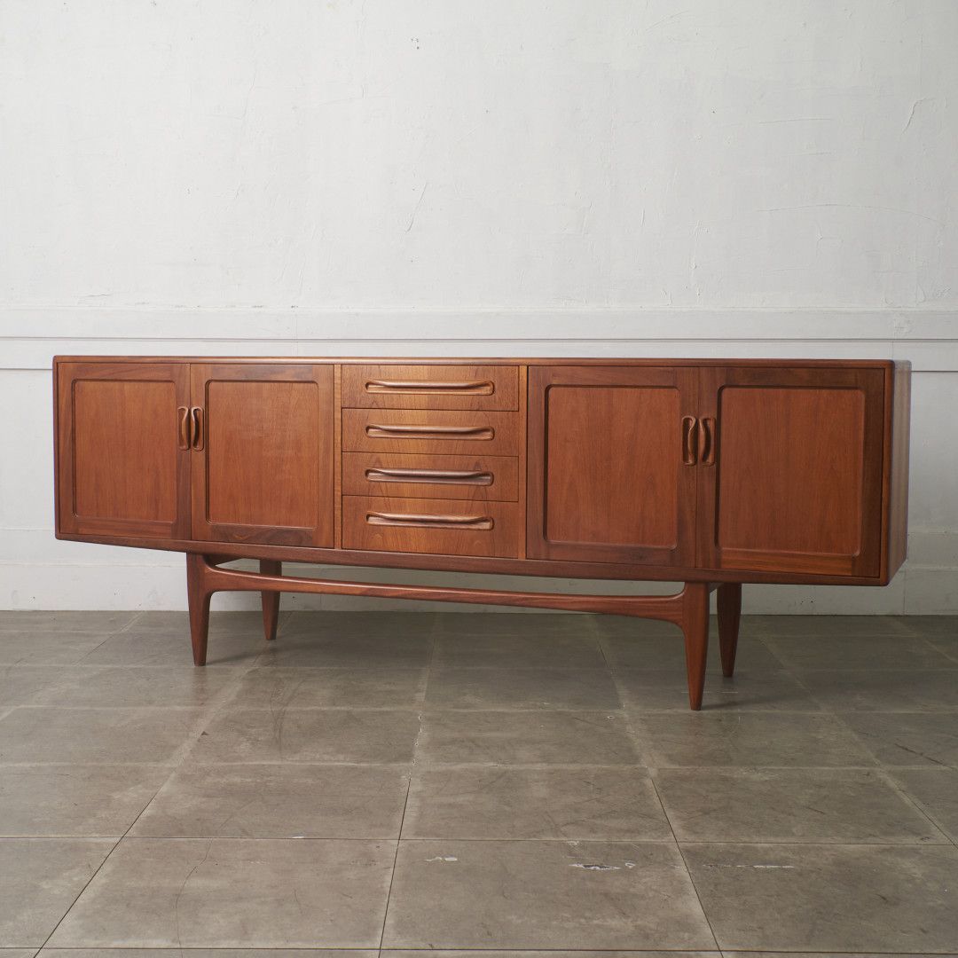 G-PLAN Fresco ロングジョン サイドボード チーク 英国 ヴィンテージ