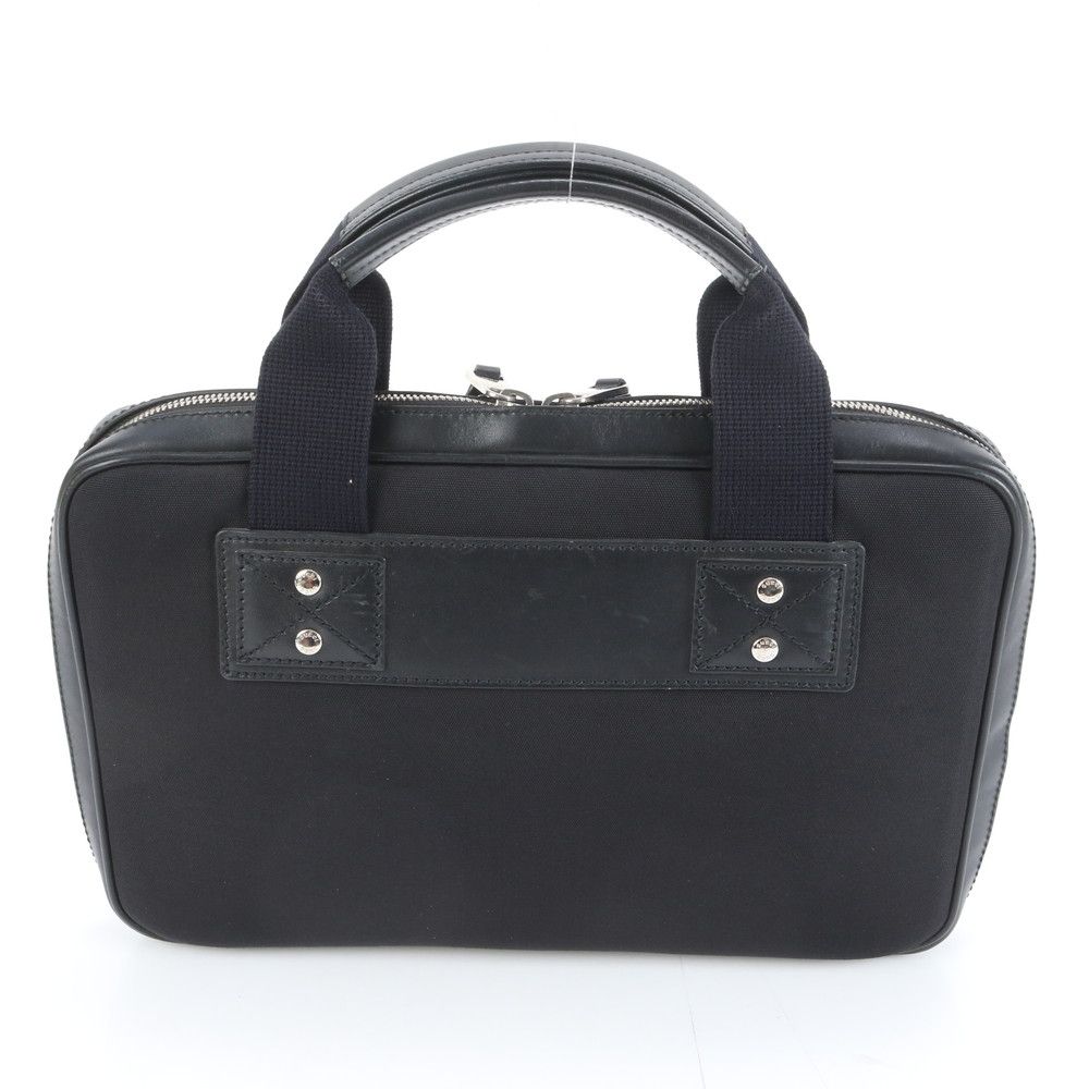 美品 グッチ シェリー ライン 281906 レザー ナイロン ビジネス バッグ