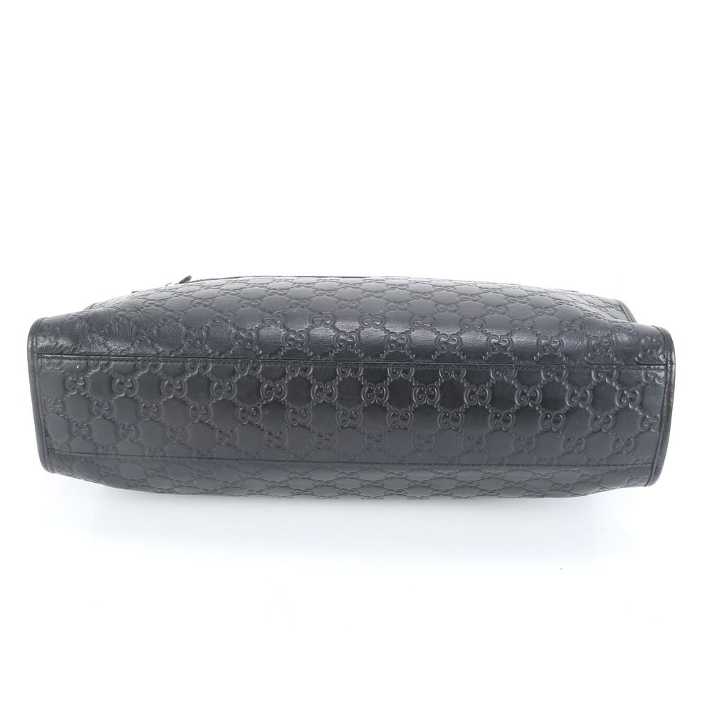 美品 グッチ グッチシマ 246410 レザー ビジネス バッグ 書類鞄