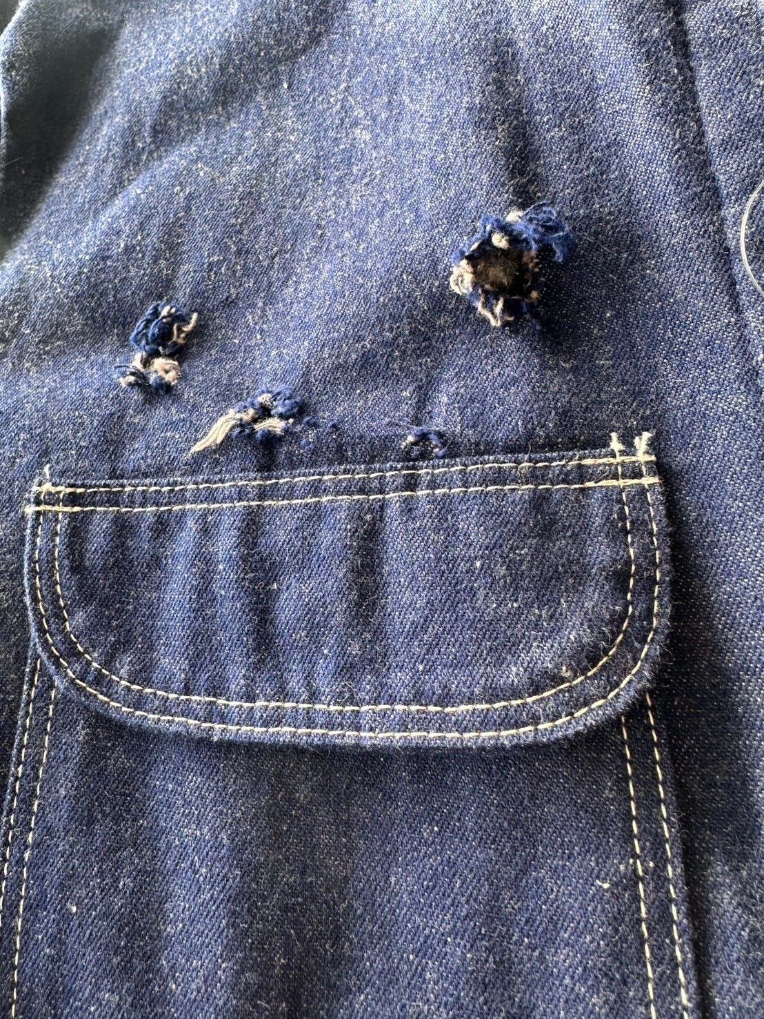 wrangler 80s 裏地ブランケット デニムカバーオール - メルカリ