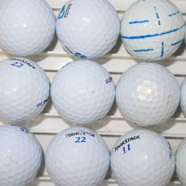 3ダース ブリヂストン ツアーステージ V10 Bランク ロストボール 白