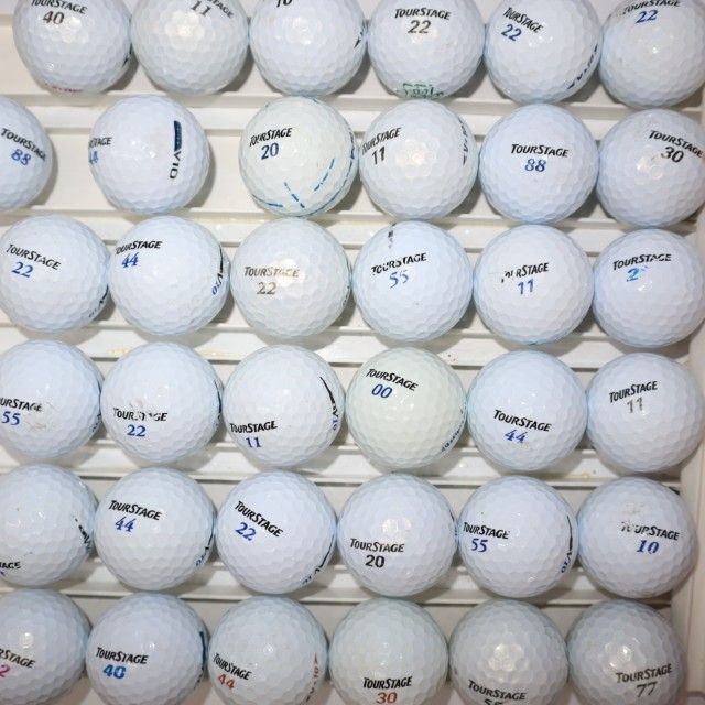 3ダース ブリヂストン ツアーステージ V10 Bランク ロストボール 白