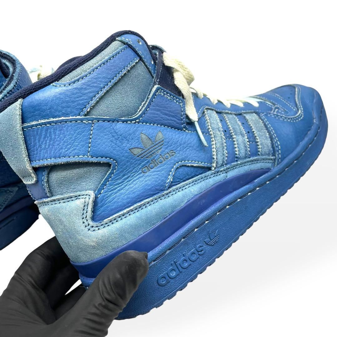 極美品　adidas FORUM 84 HIGH BLUE THREAD　28 極美品 adidas FORUM 84 HIGH BLUE THREAD 28 - メルカリ